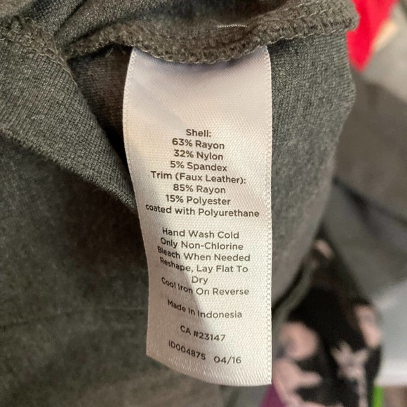 Talbots Dress Womens Sz 2 Gray Ponte Knit‎ Stretch Keyhole Sheath Long Sleeve - Picture 6 of 10